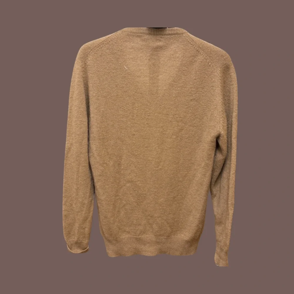 B. Altman Cable Sweater | Brown Wool Blend | Size M | Vintage AS IS